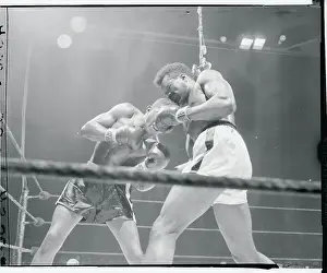 Floyd Patterson Boxing Against Tommy Jackson