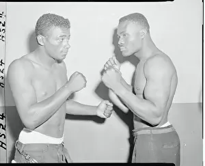Intimidation Prints: Floyd Patterson Squaring Off Against Archie McBride