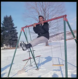 Floyd Peterson Doing Pull-Ups