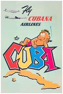 Plane Prints: Fly Cubana Airlines to Cuba