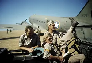 FLYING FROM ALGIERS TO TUNIS