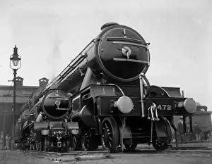 Pulling Prints: Flying Scotsman LNER Pacific locomotive used to pull the train of the same name