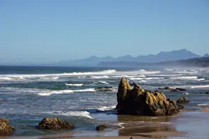 Jagged Prints: Foamy waves roll over the rugged rocks of Giandee Beach near to Buffalo Bay (aka