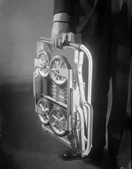 Folded Pushchair