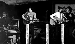 Microphones Prints: Folk-Rock Group The Byrds