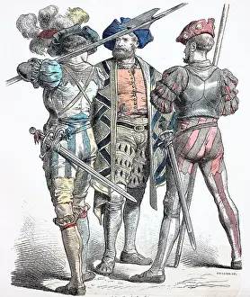 Garments Prints: Folk traditional costume, clothing