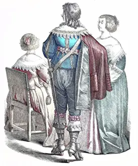 Aristocracy Prints: Folk traditional costume, Clothing