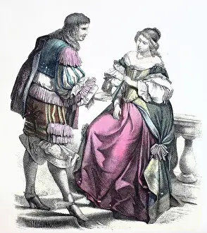Folkloristic Prints: Folk traditional costume, Clothing