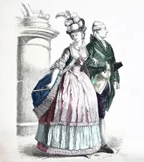 Folkloric Prints: Folk traditional costume, clothing