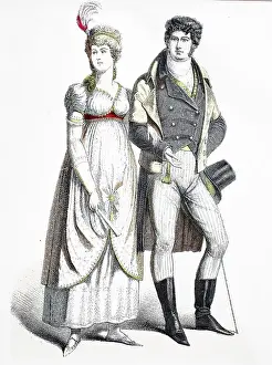 Folkloric Prints: Folk traditional costume, clothing