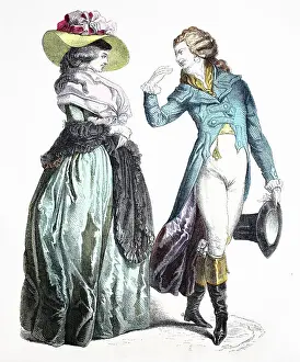 Folkloric Prints: Folk traditional costume, clothing