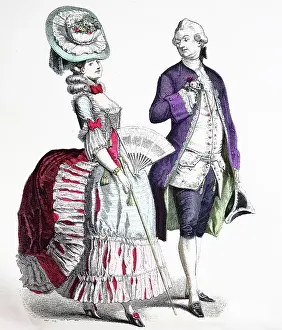 Folkloric Prints: Folk traditional costume, clothing