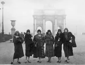 Showgirl Prints: Follies Beauties Score Hit in France