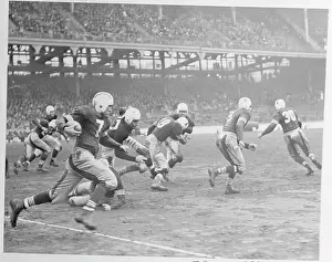 Fast Prints: Football Action with Ace Parker