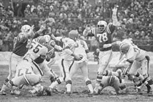 Hard Prints: Football Action with Bubba Smith and Bill Nelsen