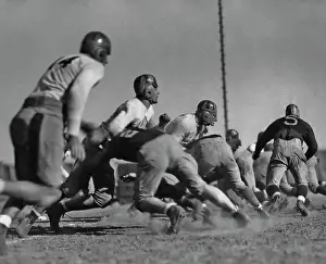 Editorial Prints: Football Game