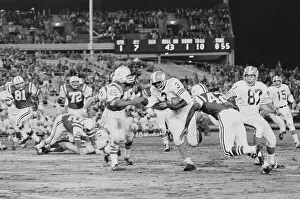 Football Game Between New York Jets and Denver Broncos