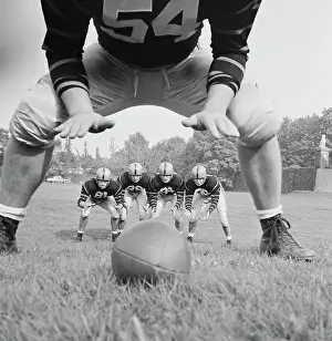 Football Play at an Angle