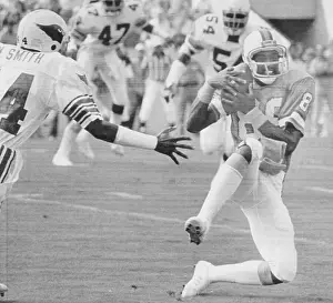 Football Uniform Prints: Football Player Kevin House Catching Football