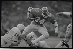 Football Players in Action