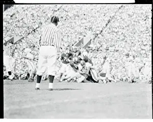 Smith Prints: Football Players Tackling Bob Smith