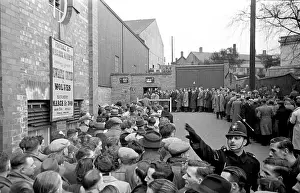 Charles Hewitt Prints: Football Queue