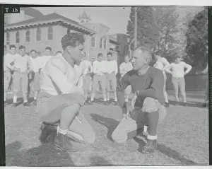 Coach Prints: Football Team Players at Southern California