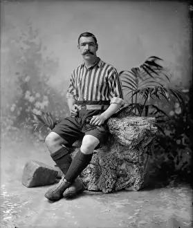 Reinhold Thiele (1856-1921) Prints: Footballer