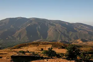Nevada Prints: Foothills of the Sierra Nevada at Orgiva, Alpujarra, Sierra Nevada, Spain, Europe