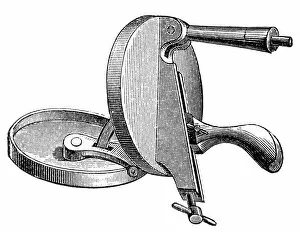Images Dated 18th May 2017: Footwear manufacturing tool