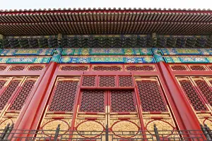 Qing Dynasty Prints: Forbidden City, Beijing, China