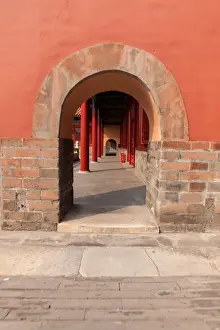 Qing Dynasty Prints: Forbidden City, Beijing, China