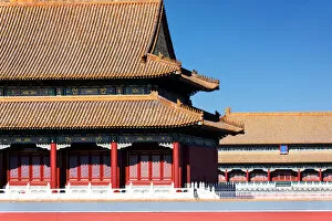 Images Dated 1st February 2016: The Forbidden City under blue sky