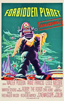 Science Fiction Prints: Forbidden Planet