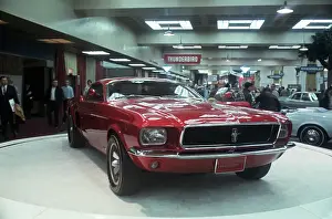 Auto Show Prints: Ford Mustang Mach 1 at Car Show