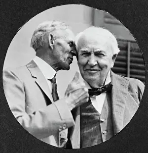 Whispering Prints: Ford Whispering Into the Ear of Edison