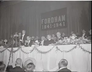Fordham University Ceremonies with Officials
