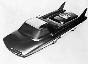 Retrofuturism Prints: Fords Futuristic Nuclear Power Car