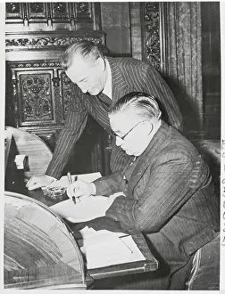 Byrnes Prints: Foreign Minister Conference