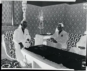 Prince Prints: Foreign Minister Nobusuke Kishi Sitting with Prince Wan Waithayakon