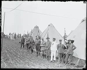 Gettysburg Prints: Foreign Officials at Gettysburg Camp
