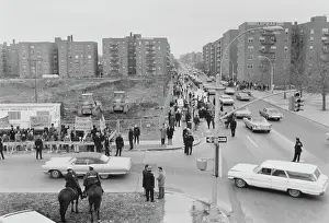 Huty28212 Prints: Forest Hills Low-Income Housing Project Protest, 1971