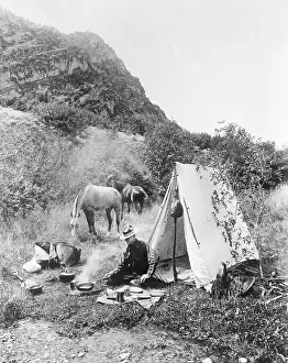 Bonfire Prints: Forest Ranger Camping