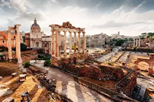 Fori Imperiali (Roman Forum), ruins of the ancient Roman Empire