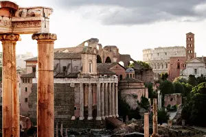 Southern Italy Prints: Fori Imperiali (Roman Forum), ruins of the ancient Roman Empire