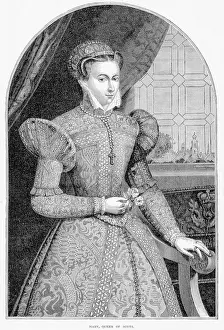 Mary Prints: Formal Portrait Of Mary Queen Of Scots