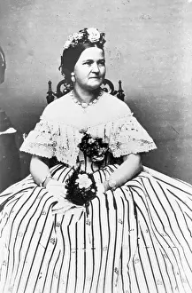 Bracelet Prints: Formal Portrait Of Mary Todd Lincoln