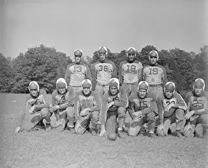 Formal Portrait of New York Giants Football Team