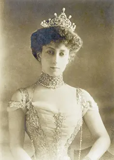 Formal Portrait Of Queen Maud Of Norway