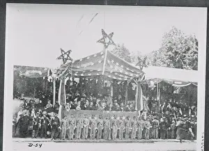 Discipline Prints: Formation of Soldiers at Andrew Johnson Review